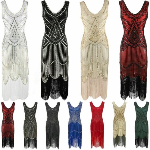 New women 1920 dress flapper - women,