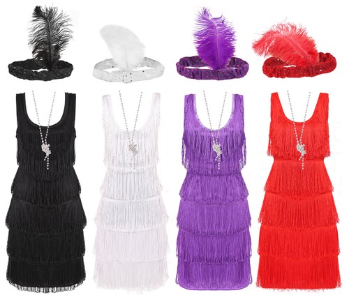 1920 deluxe flapper dress - 1920's,