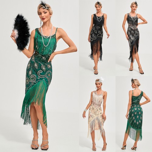 Womens 1920s sequins - 1920s, costumes