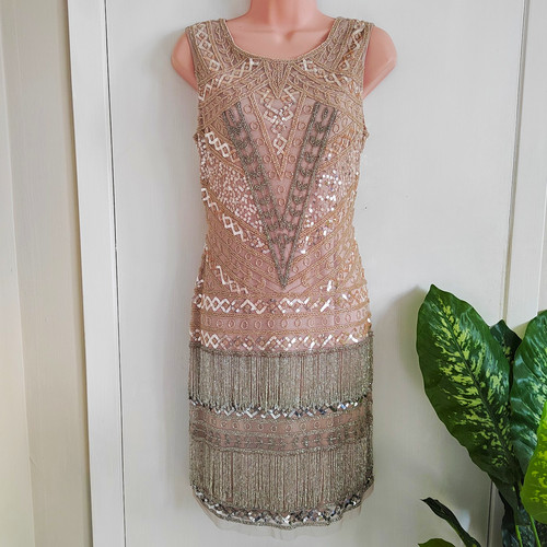Adrianna papell beaded art - beaded,