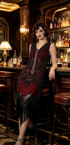 Vintage 1920s flapper - flapper, peaky