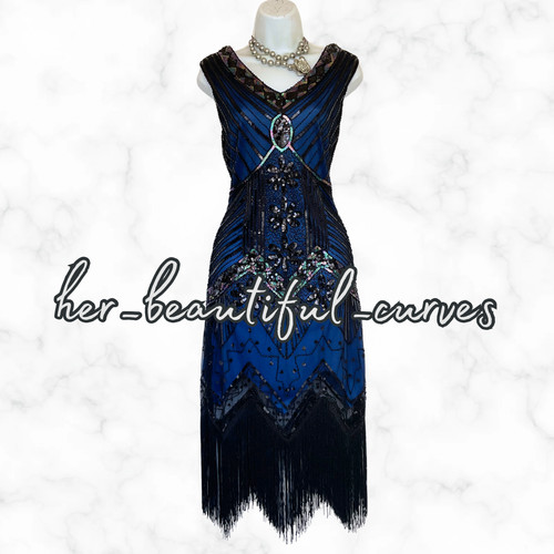 Ladies 20s gatsby sequined - gatsby,