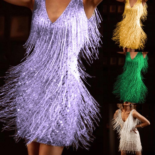 Womens mini flapper dress - womens,