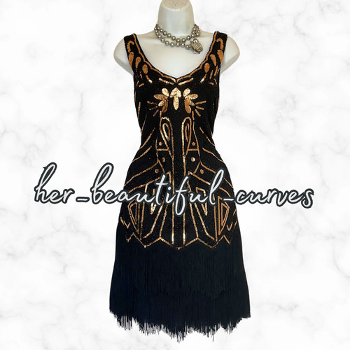 20s gatsby sequinned beaded - gatsby,