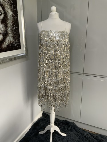 Women sequin squre neck - sequin,