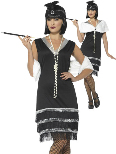 Ladies 1920s flapper costume - ladies,