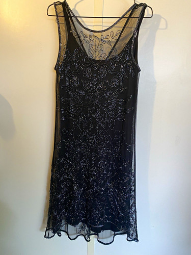 Miss selfridge black beaded - black,